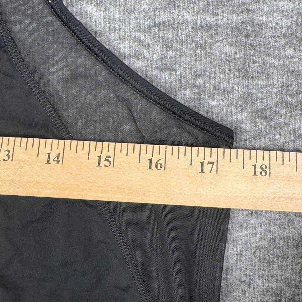 Victoria Secret Sport спортивная майка сетки панели Athletic черный верхний размер M - Изображение 3 из 4