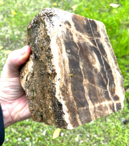 Amazing Banded Onyx 5x5” Block for Sphere