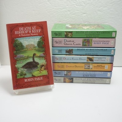 Berkley Prime Crime Mystery Book Lot of 8 Kathryn Ardleigh Series by Robin Paige
