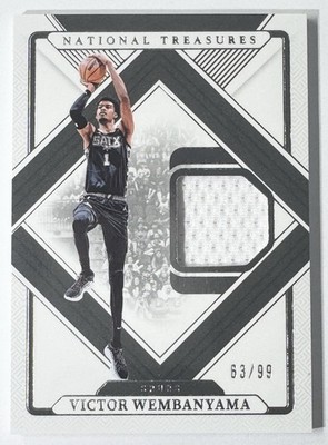 2024-25 Panini National Treasures Victor Wembanyama Treasured Threads  /99
