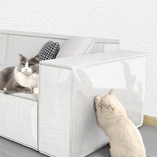 12 Pack Anti Cat Scratch Furniture Protector Clear Adhesive Couch Guards