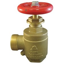 MOON AMERICAN 170-2521 Angle Valve,2.5 In FNPTxMNH,Brass,Rising 6APG9