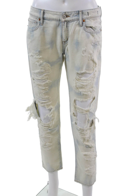 Denim & Supply By Ralph Lauren Womens Skinny Boyfriend Jeans Blue Size 27