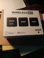 RODE Wireless GO Gen 3 2-Person Compact Digital Wireless Microphone System New