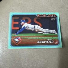 KEVIN KIERMAIER TOPPS UPDATE FANATICS AQUA BLUE PARALLEL BLUE JAYS #US19 2024 24