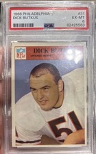 1966 Philadelphia Dick Butkus Psa 6