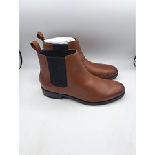 Cole Haan Grand Dress Chelsea Mens Leather Boots 10 British Tan C37859