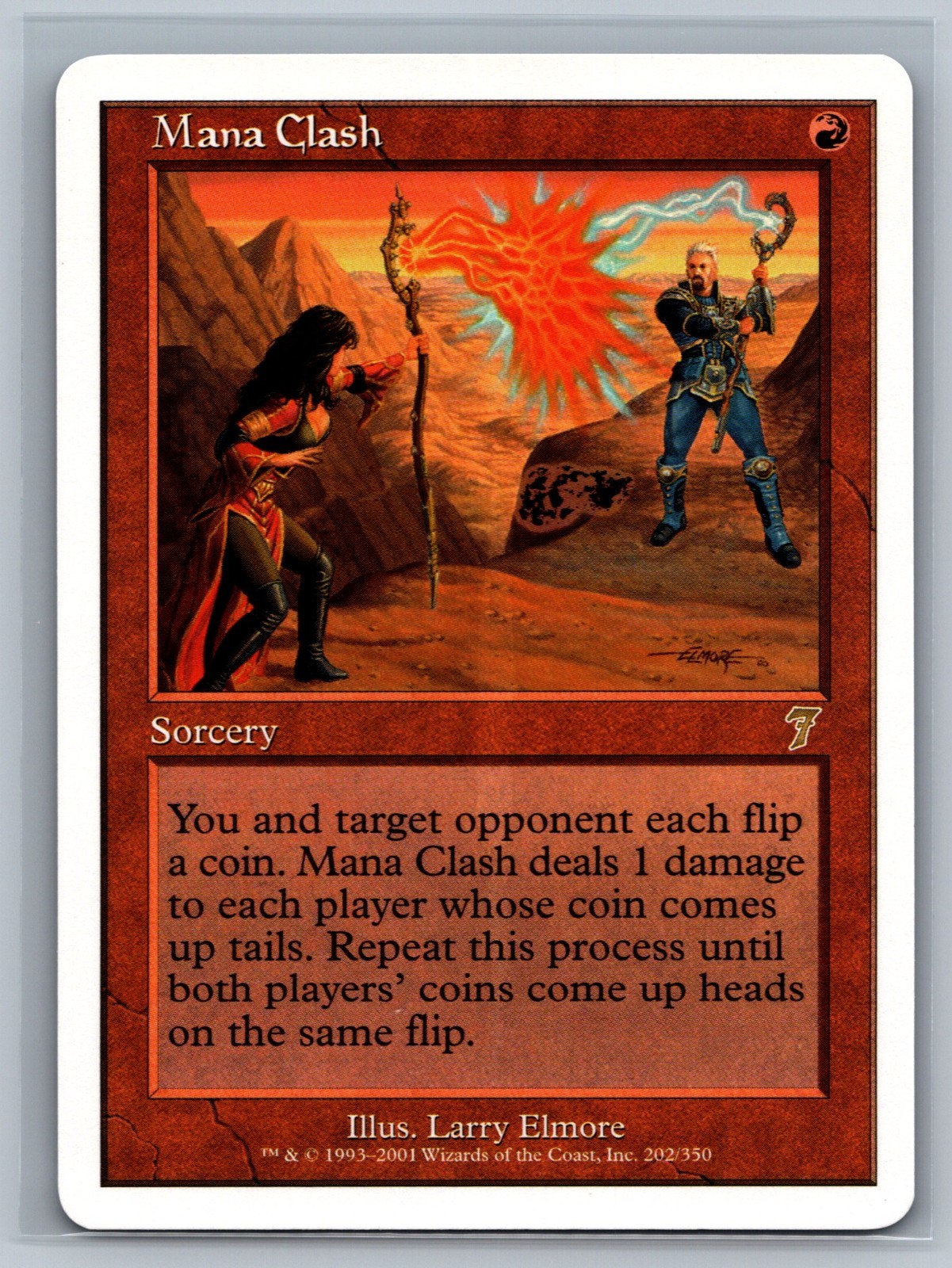 Magic The Gathering 7th Edition Mana Clash #202/350 MTG TCG CCG Seventh