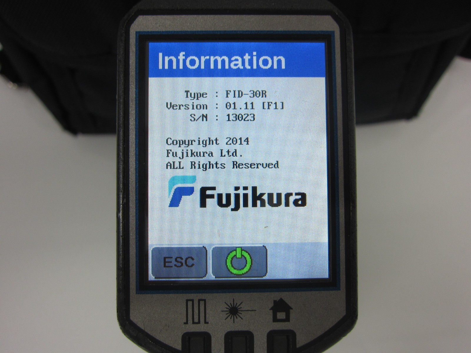 Fujikura FID-30R Optical Fiber Identifier with power meter function