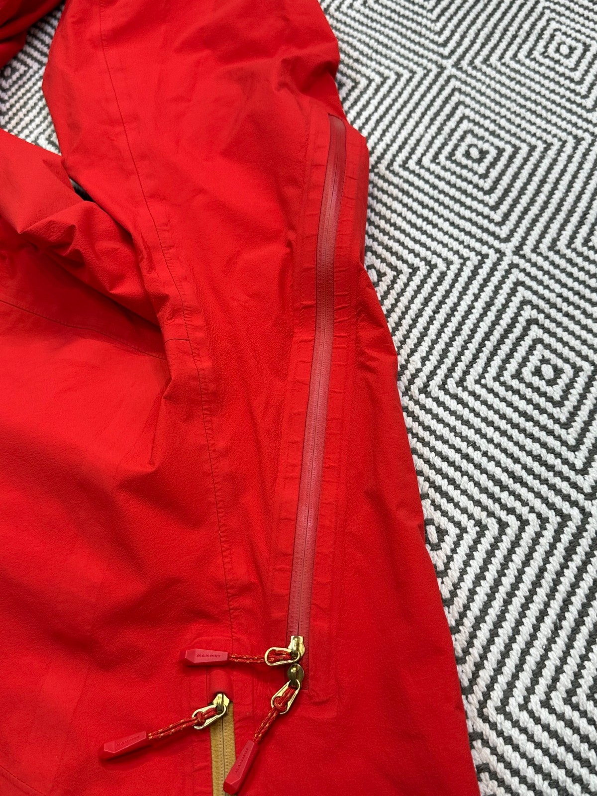 Mammut Whymper Jacket Men’s Red Gore-Tex Pro Shell Size L £500 RRP image 5