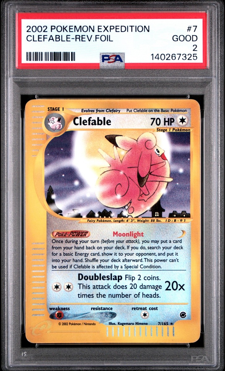 Clefable 007/165 Expedition Base Set Reverse Holo for sale online
