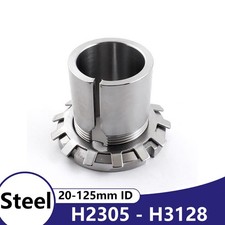 H2305 - H3128 20-125mm ID Bearing Sleeve Adapter with Locknut and Locking Device