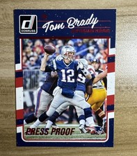 2016 Donruss Football Press Proof RED #180 Tom Brady