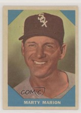 1960 Fleer Baseball Greats Marty Marion #19 4r6