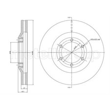Disque de frein Isuzu D-MAX