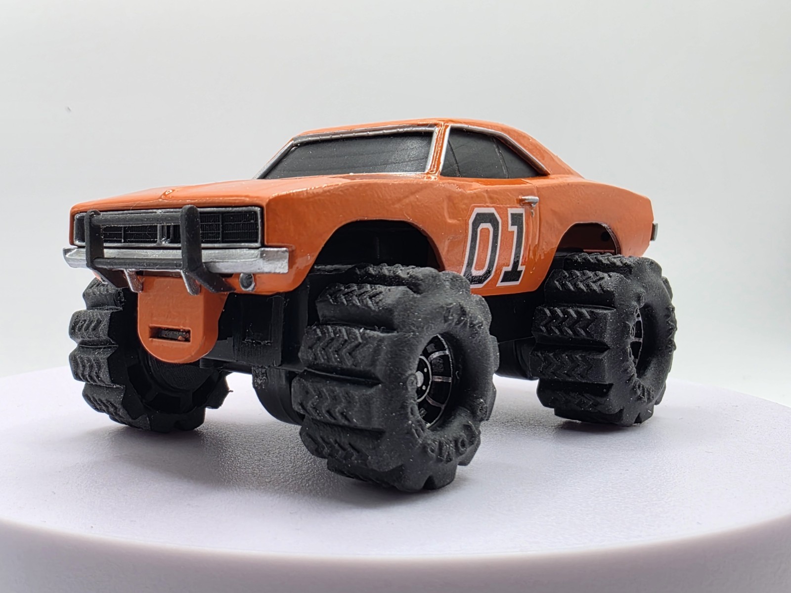 General Lee 69 charger Dukes of Hazzard Schaper Stomper Custom 3d RESIN PRINTED