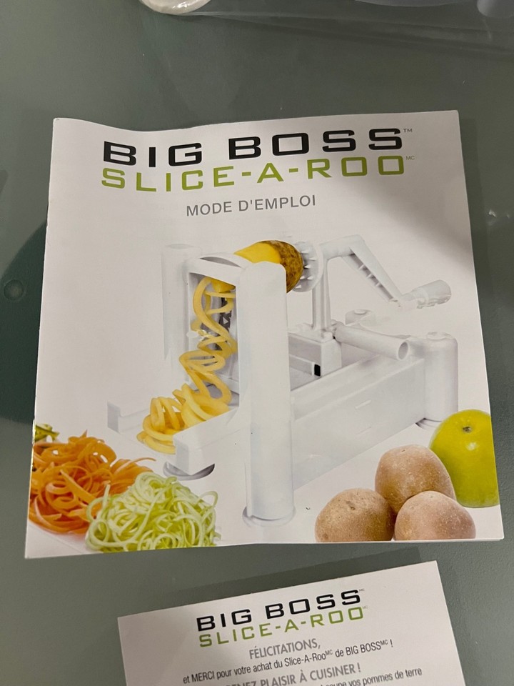 Big Boss Slice-A-Roo Ultimate Tri-Blade Vegetable and Fruit Peeler ...