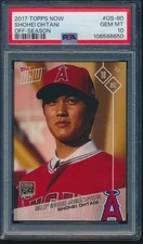 PSA 10 SHOHEI OTANI OHTANI 2017 TOPPS NOW Free Agent Signing Rookie RC GEM MINT