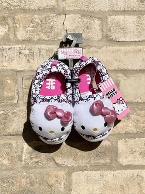 HELLO KITTY by Sanrio Toddler Girls Size 7-8 Slip-On Slippers   Pink