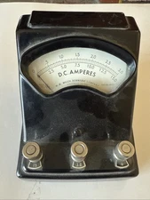 Vintage Black Welch Scientific Company Galvanometer Chicago, ILL. #3031N