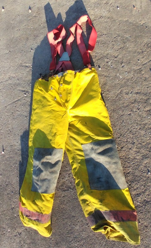 GENUINE FYREPEL FIREFIGHTING FIREMAN'S LEGGINGS { FREE U. S  SHIPPING}