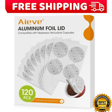 120pcs Aluminum Foil Seal Lids for Reusable N...