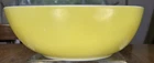 PYREX #515B-015 1.5 Quart Primary Yellow Square Hostess Bowl Ovenware Cond Issue