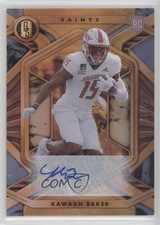 2021 Panini Gold Standard Rookies Platinum 17/49 Kawaan Baker #196 Auto 0c6