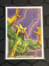2024 SkyBox Marvel Masterpieces 92 Platinum Electro #23 Canvas