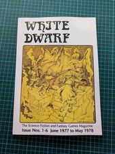 White Dwarf Magazine facsimile reprint of iss...