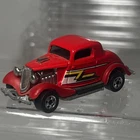 Vintage 1979 Hot Wheels ZZ TOP ELIMINATOR Red 3 Window '34 Ford Coupe Diecast