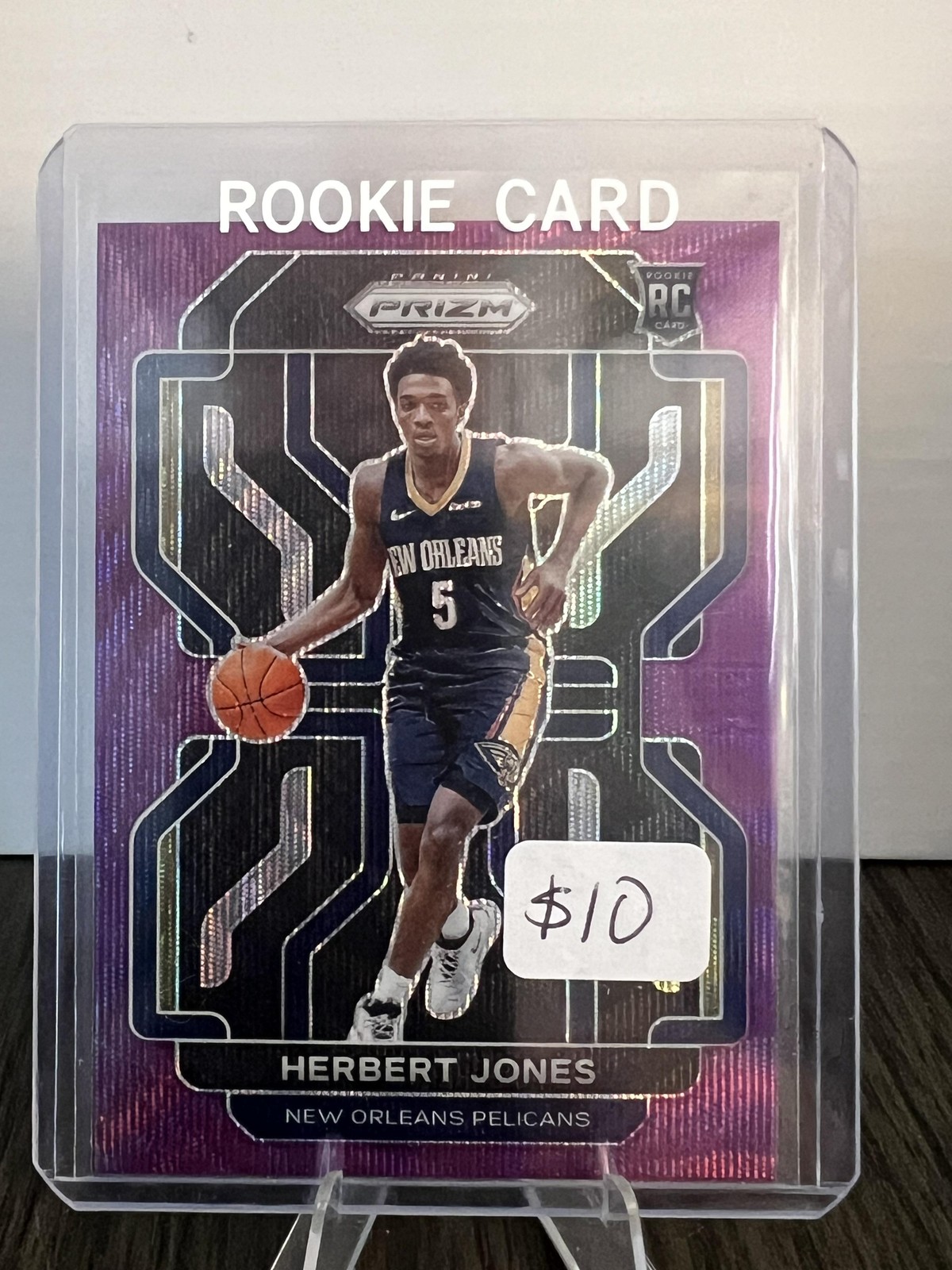 2021-22 Prizm #329 Herbert Jones Prizm Purple Hyper