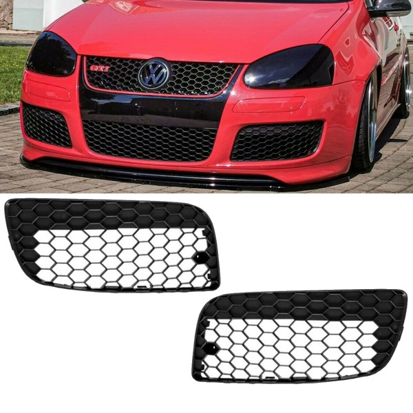 StoßStangengitter SET Clean Gitter Wabengrill Passt FüR VW Golf 5 GTI StoßStange-image