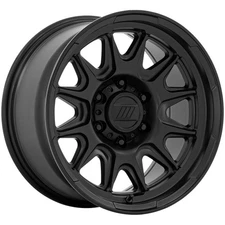 Pro Comp PA200 Pulse 17x8.5 6x5.5" +0mm Matte Black Wheel Rim 17" Inch