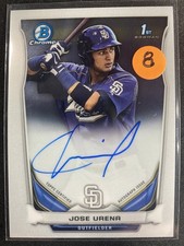 Urena, Jose - 2014 Bowman Chrome - Autograph - INV8