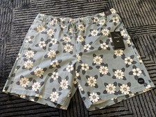 New RVCA Sport Active Mens Hybrid Designer Gym Casual Daily Beach Shorts Size L
