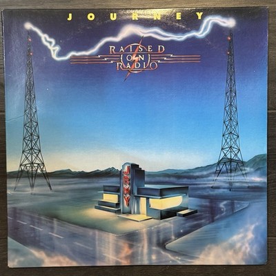 Journey ~ Raised On Radio ~ 1986 Columbia OC 39936 Vinyl LP Record Album