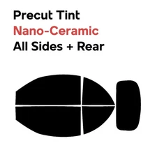 Precut Window Film Nano Ceramic Tint for Volkswagen Beetle 2003-2010 Convertible