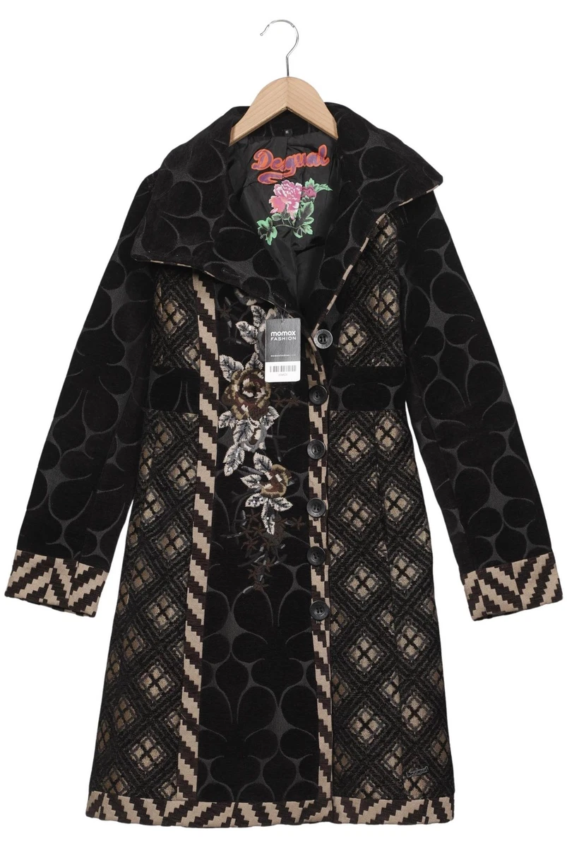 Desigual Mantel Damen Jacke Parka Gr. 38 Mehrfarbig #6zosbm3