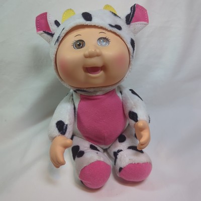 Cabbage Patch Kids CPK Farm Friend Cuties CLARA COW Doll Thumb Sucking 10''Plush