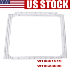 For whirlpool Refrigerator WRT311/WRT318 W10861519 Drawer Hanger Without Glass