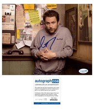 Charlie Day "It's Always Sunny in Philadelphia" SIGNED 8x10 Photo F ACOA