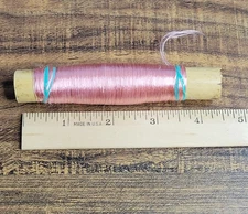 Gorgeous Moroccan Bulk PINK Silk Floss Spool (50+ Yards) Fly Tying