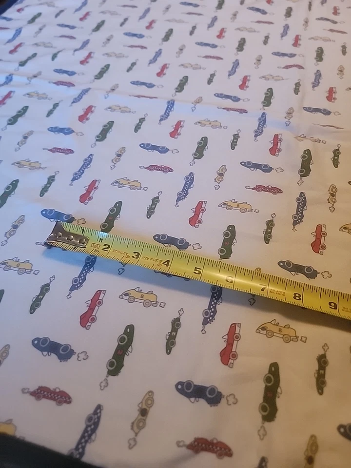 ¡Raro! Manta bebé Gymboree 1998 doble cara coches vehículos colores primarios ¡Bonito! Foto 4 de 4