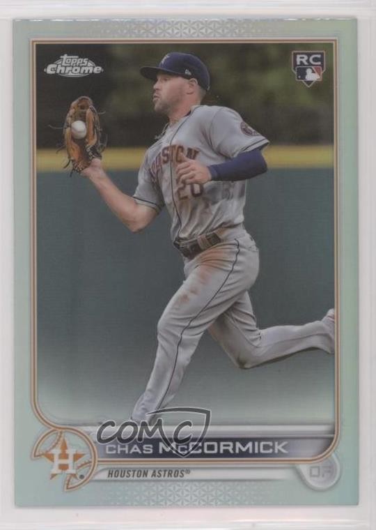 2022 Topps Chrome Sonic Refractor Chas McCormick #43 01wi