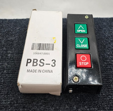  QTY 5 MMTC PBS-3 NEMA1 3-Button Interior Surface Mount Control Station Contact