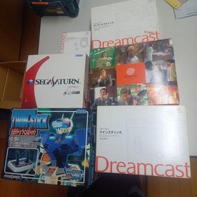 SEGA SATURN DREAM CAST BOX ONLY 6 TYPES SET #7d1805