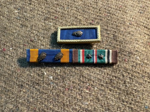 WWII USAAF Ribbon Bars ~ AM ETO PUC ~ 8th Air Force