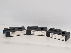 Lot of 3: Kroy 2438632 Industrial Label Supply Cartridges White on Blue 1" x 40'