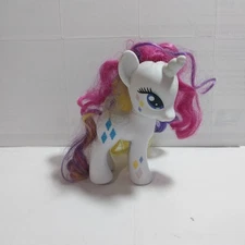 My Little Pony Toy C-029A Unicorn Rainbow Hair Rarity 6" Horse